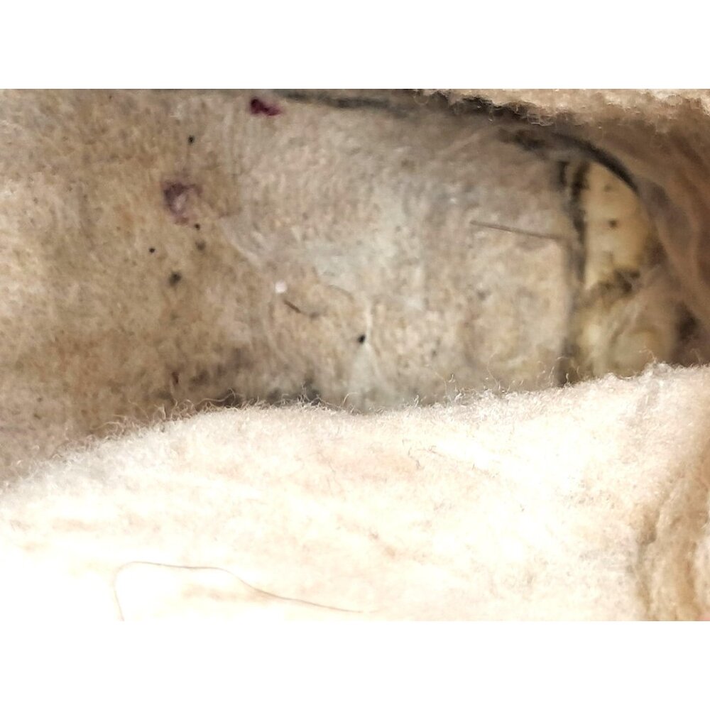 VIntage Yodelers Boots Womens Size 9 Apres Snow Winter Blue Suede Fleece Faux Fu - Picture 16 of 16